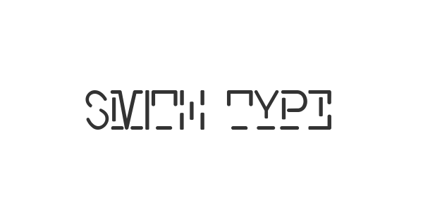 Smith Typewriter font thumb